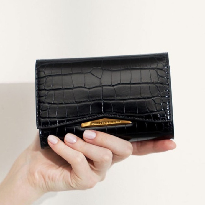 CK WOMENS WALLET FRONT FLAP WALLET - CK055