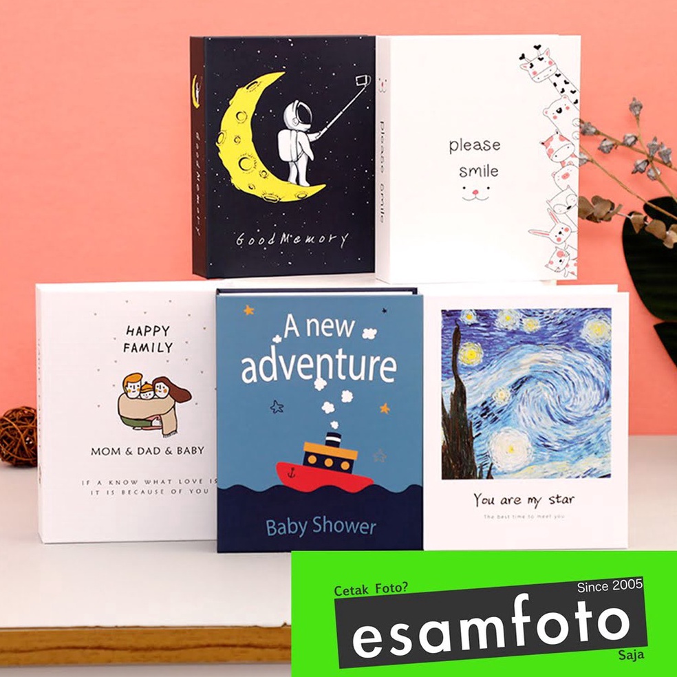 SELLING SWEET 4R CLASSIC Motif Photo Album (4x6 นิ้ว) 100 รูปในอัลบั้มรูป