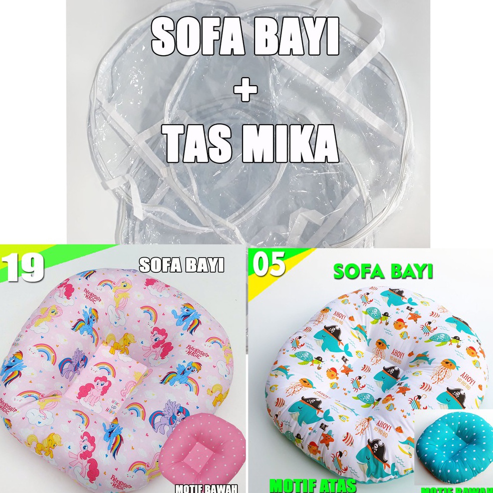 Booming PAS ONLINE - BABY SOFA + MIKA BAG