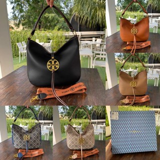 ใหม่ กระเป๋าโท้ท TB HOBO ขนาดกลาง พร้อมกล่องฟรี 5 สี