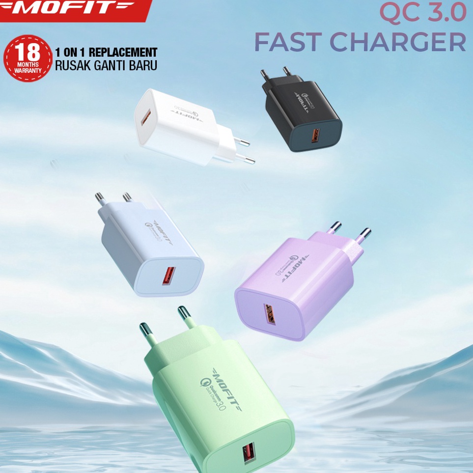 B6n1M MOFIT MQ10 ราคาไม่แพง - เครื่องชาร์จติดผนัง USB 3.0 ชาร์จเร็ว