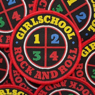 แผ่นแพทช์ GIRLSCHOOL สําหรับเด็กผู้หญิง