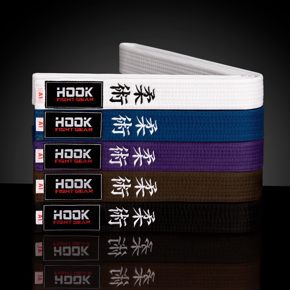 RECOMMENDED JIUJITSU HOOK FIGHT GEAR BELT, BJJ, JUJITSU BRAZILIAN BELT, JUJITSU, BELT HOOK