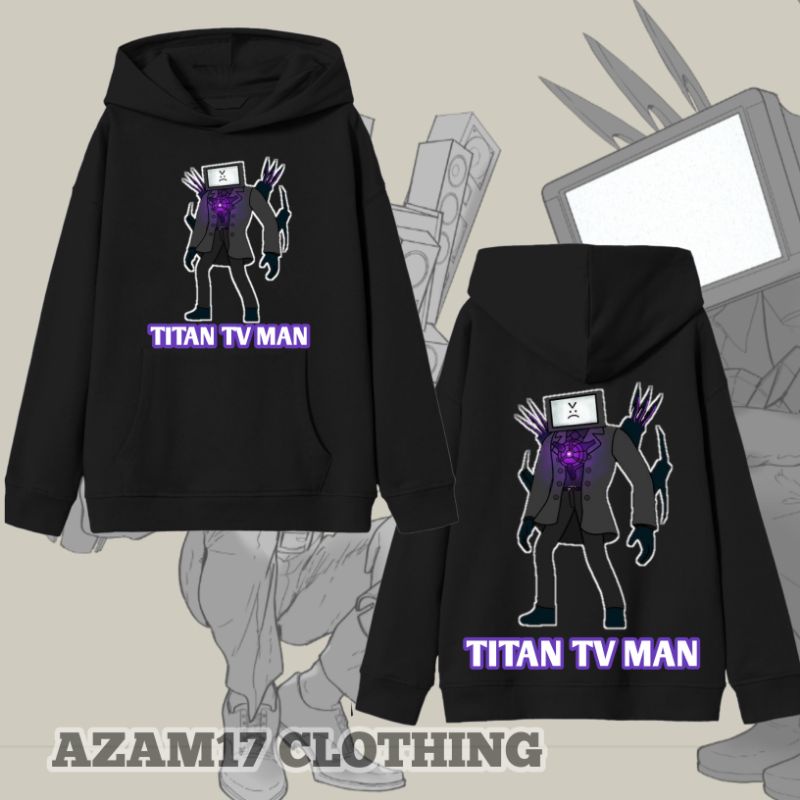 Titan Tv Man Boss Skibidi Toilet Children & 39;s Hoodie เสื้อกันหนาวแจ็คเก็ตเสื้อผ้าเด็กผู้หญิง