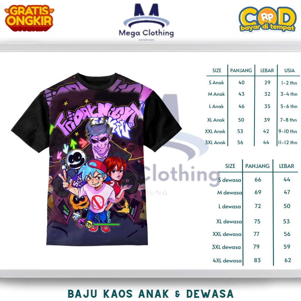 เสื้อยืด Friday Night Funkin Group สําหรับเด็กและผู้ใหญ่ - เสื้อผ้าคู่สําหรับเด็กและผู้ใหญ่ Friday N