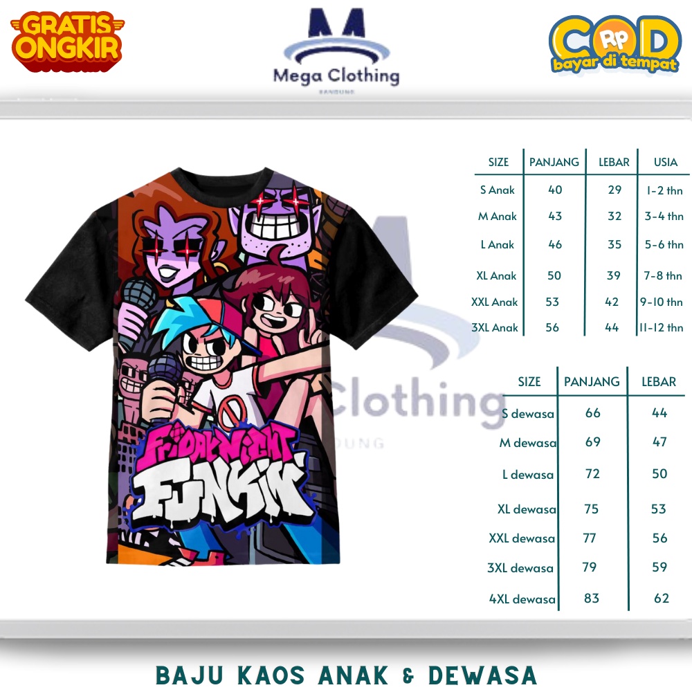 Friday Night Funkin Cool เสื้อยืดสําหรับเด็กและผู้ใหญ่ - เสื้อผ้าคู่สําหรับเด็กและผู้ใหญ่ Friday Nig