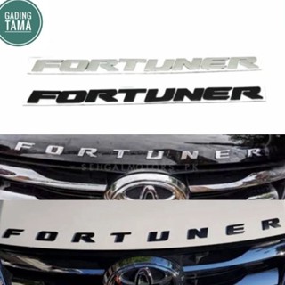 Yn สติกเกอร์ตราสัญลักษณ์ FORTUNER ABS สําหรับติดตกแต่งฝากระโปรงเครื่องยนต์