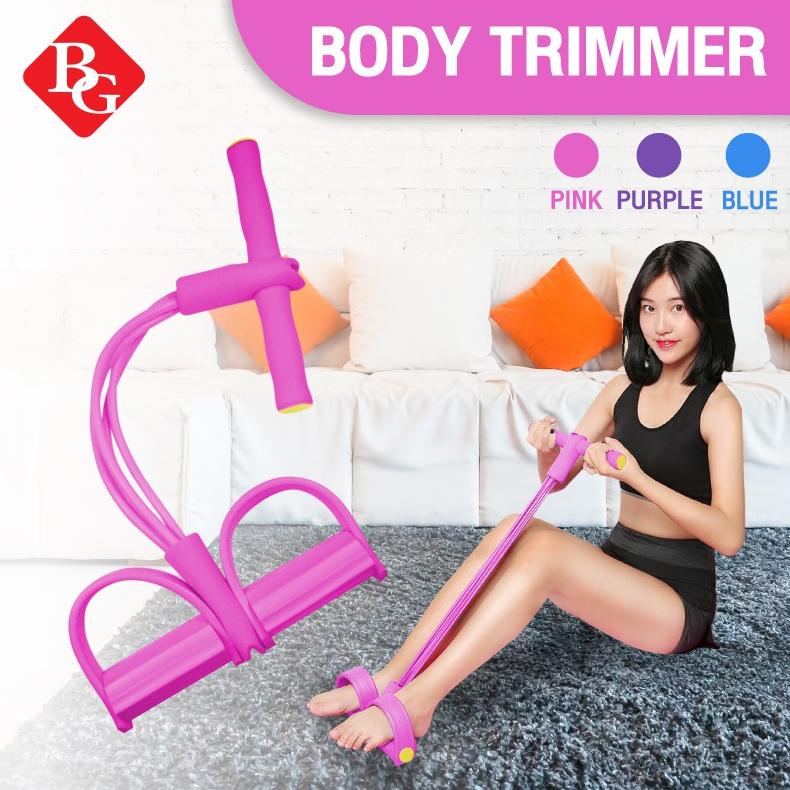 Bg Sport Tummy Body Trimmer อุปกรณ์ฟิตเนสกีฬาสีชมพู
