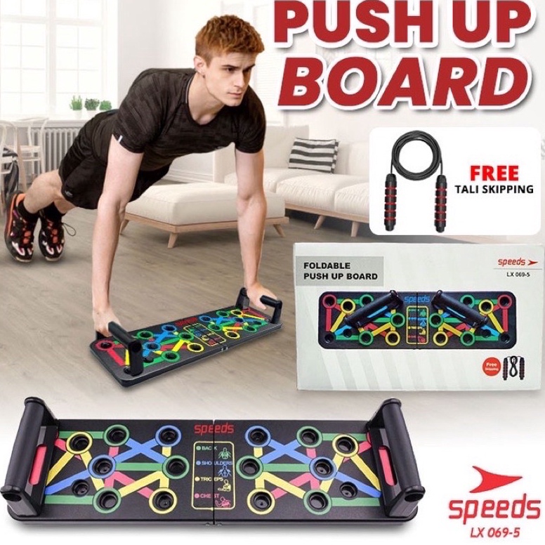 Booming SPEEDS Push Up Board Push Up Stand Push Up Aids อุปกรณ์ฟิตเนสกีฬา SPEEDS