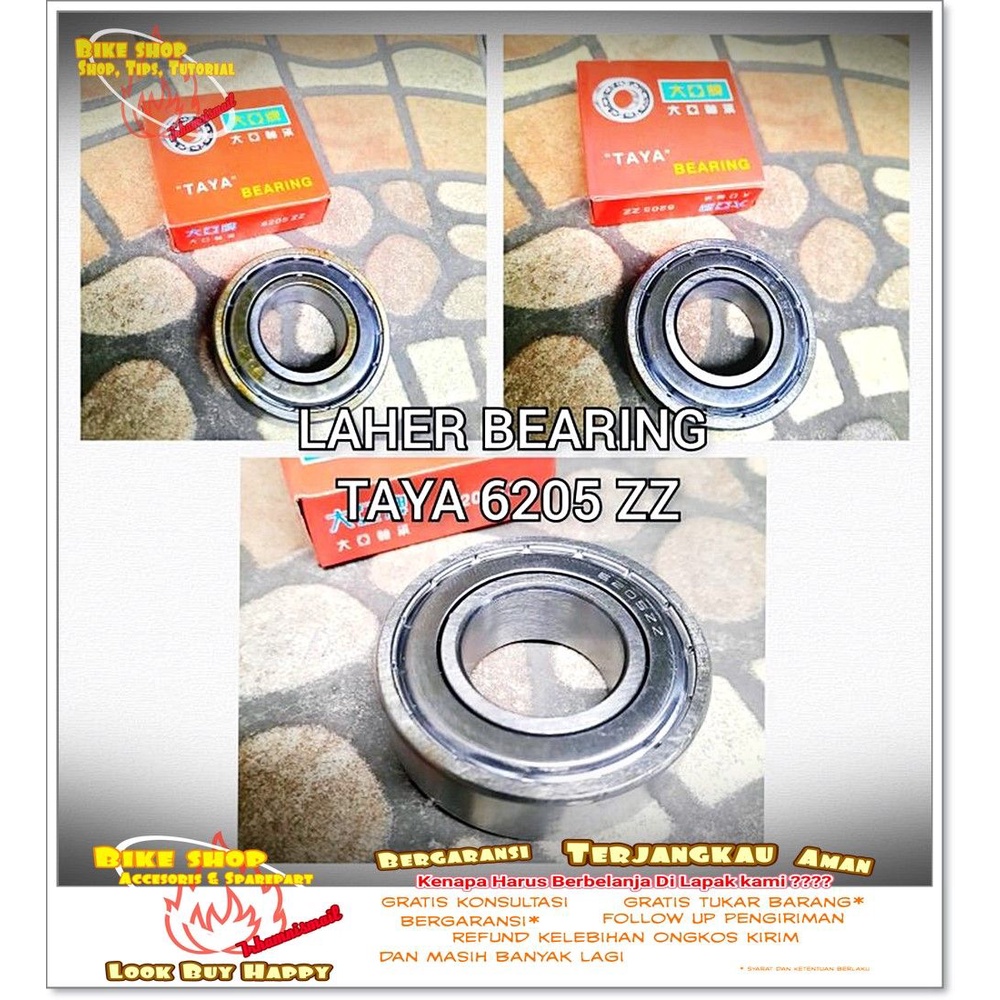 TAYA 6205 ZZ & 6204 ZZ MTB BMX Bike BEARING