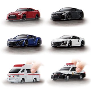 Tomica โมเดลรถยนต์จําลอง 4D ระบบสั่นสะเทือน GTR police