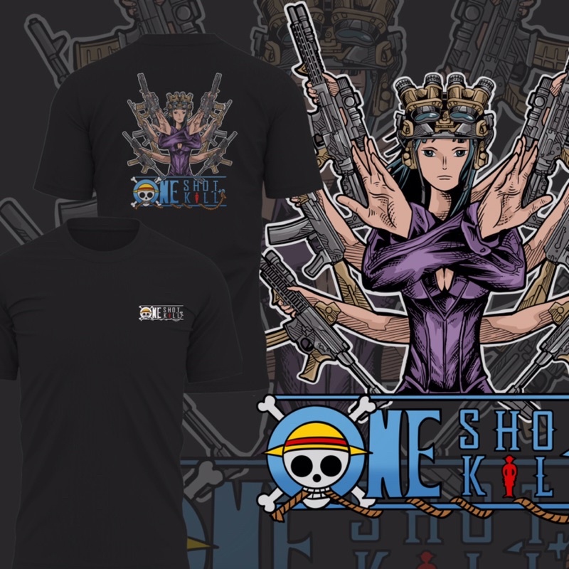 เสื้อยืด Tactical One Shoot One K1ll