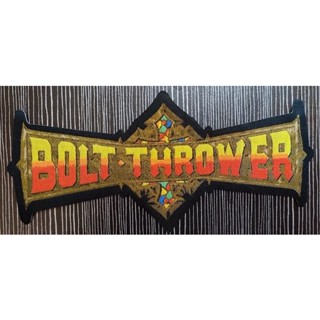 แผ่นแพทช์ - BOLT THROWER I Logo I