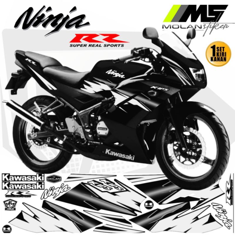 สติ๊กเกอร์รูปลอก Striping Ninja RR ใหม่ 150 2Tak 2012-2017 Ninja RR Special Edition Ninja RR SE Ninj