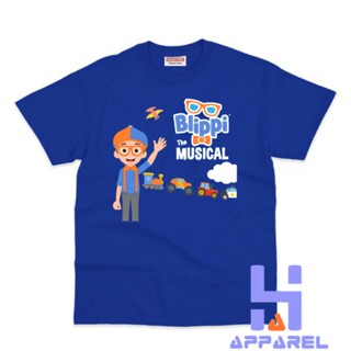 เสื้อยืด ลาย BLIPPI YOUTUBE สําหรับเด็ก (ฟรีชื่อ)