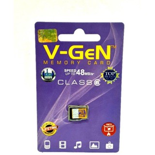 รับทันที !! การ์ดหน่วยความจํา Micro SD Vgen 32GB MicroSD ของแท้