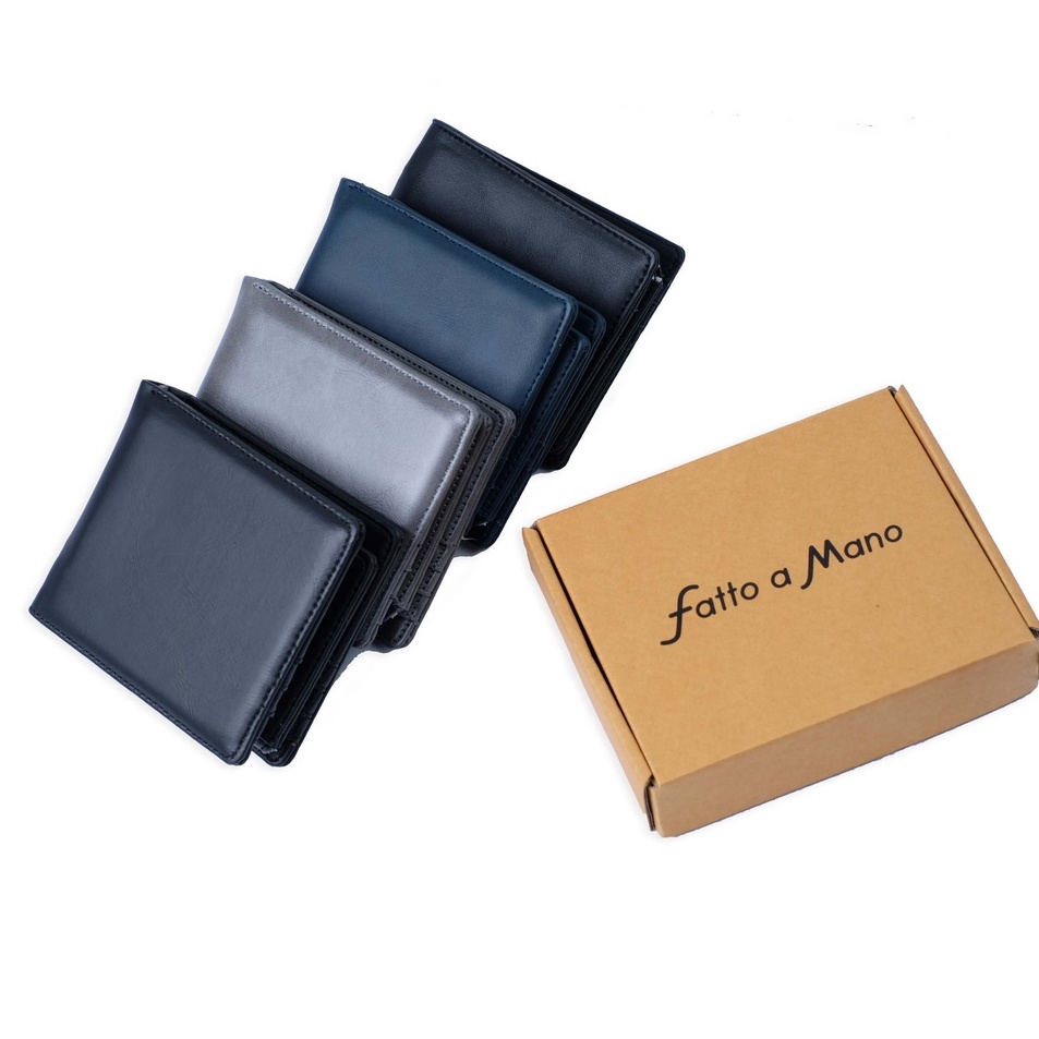CodeJ4v9U Fatto A Mano Bifold Wallet กระเป๋าสตางค์ธรรมดา