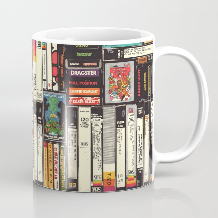 เทปคาสเซ็ท วิดีโอเกมแก้วกาแฟ VHS &