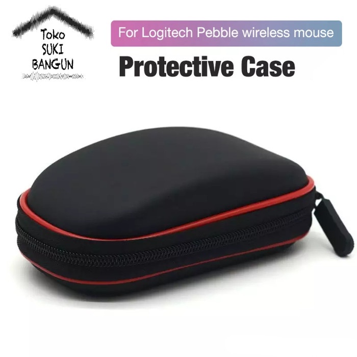เคส MOUSE LOGITECH PEBBLE M350 ZIPPER STORAGE EVA CASING COVER POUCH