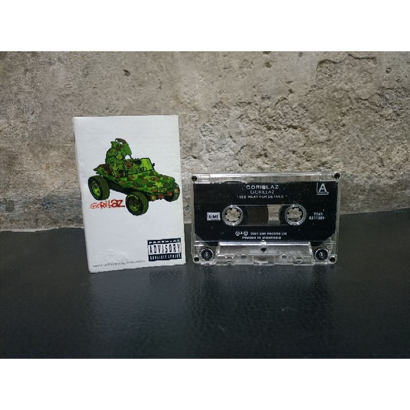 Gorillaz เทปคาสเซ็ตริบบิ้น อัลบั้มที่ 1 VG- Britpop rap pop Cassette