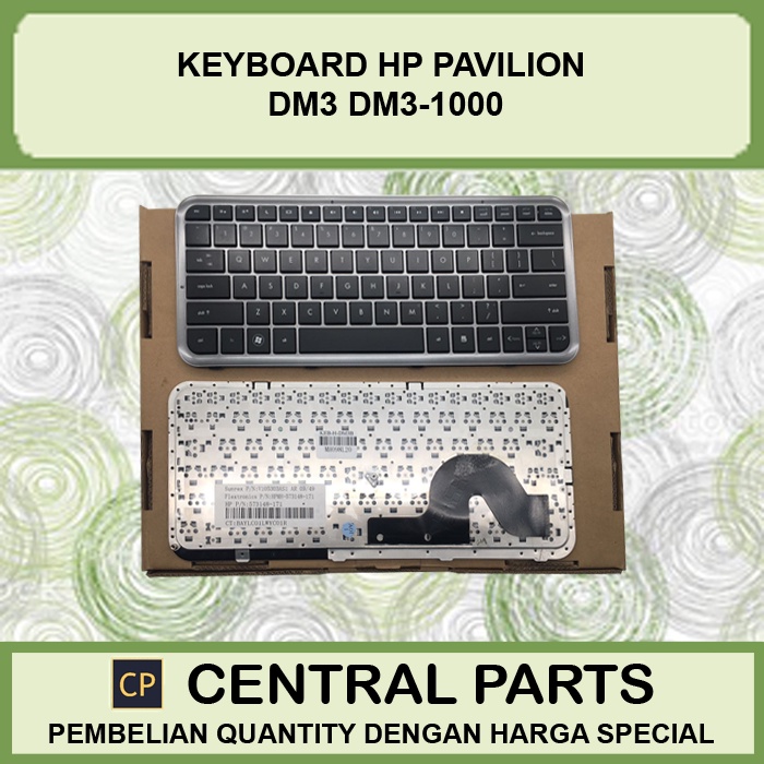 HP Pavilion DM3 DM3-1000 คีย์บอร์ดแล็ปท็อป