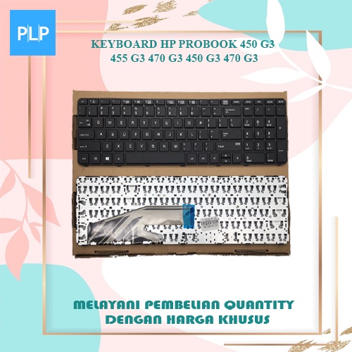 HP ProBook 450 G3 455 G3 470 G3 แป้นพิมพ์แล็ปท็อป