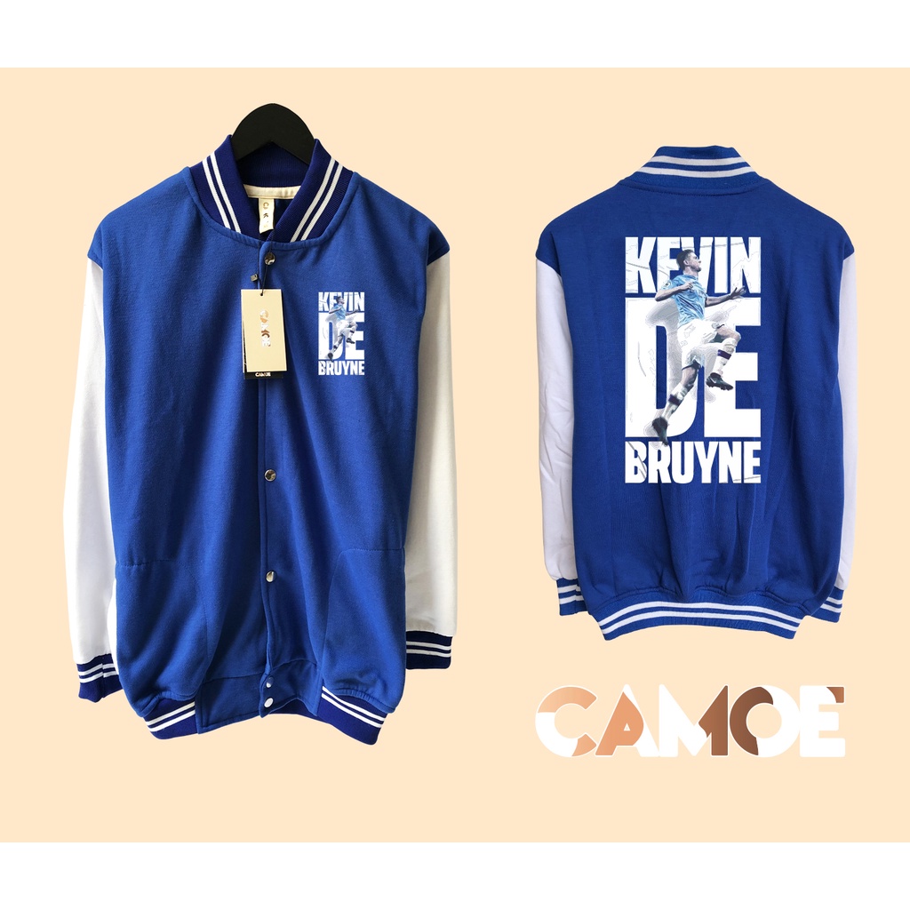 เสื้อแจ็คเก็ตเบสบอล Kevin De Bruyne Varsity