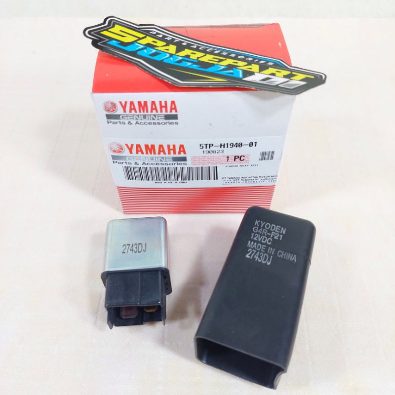 Switch Swit Bedik Relay Starter Vixion R 155 R15 VVA V3 XSR WR 155 ORIGINAL YAMAHA 5TP-H1940-01