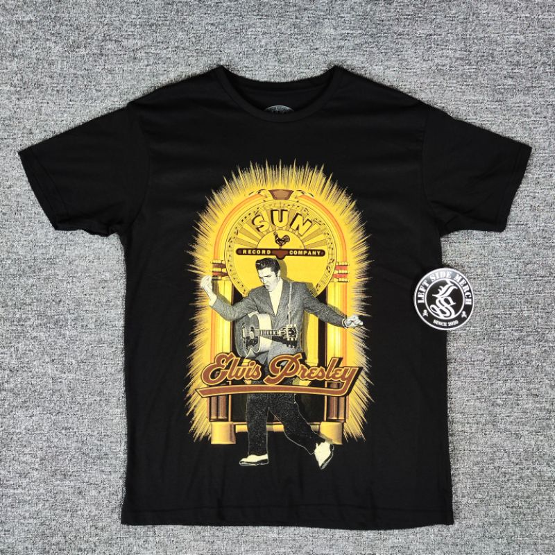 เสื้อยืด ELVIS PRESLEY - SUN RECORDS ELVIS DANCING (เลนส์อย่างเป็นทางการ)