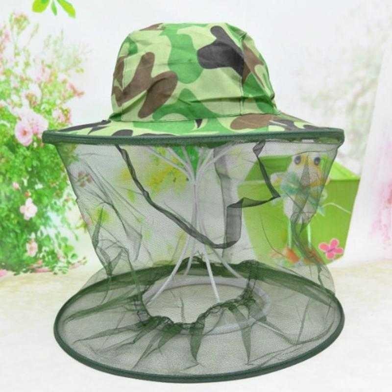 KLV Outdoor Jungle Hat Anti-Mosquito Net Boonie Hat Camouflage - TP33