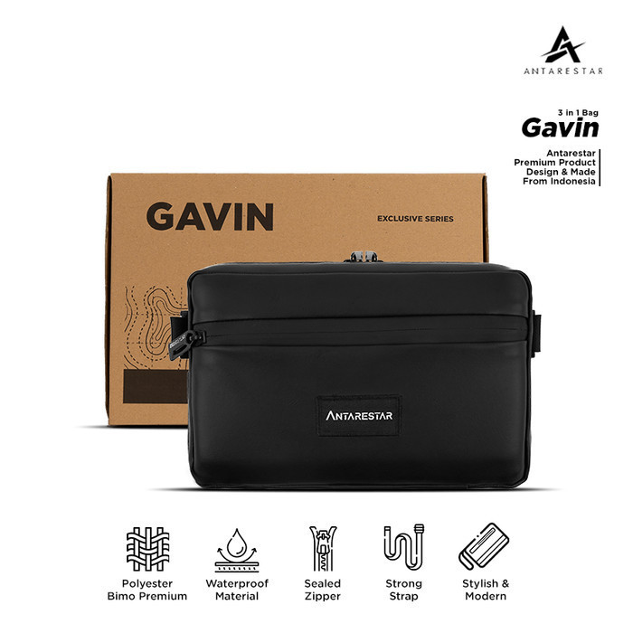 ANTARESTAR Official - กระเป๋าถือผู้ชายและผู้หญิง กระเป๋าสะพาย Gavin Series เรียบหรู และอินเทรนด์ 202