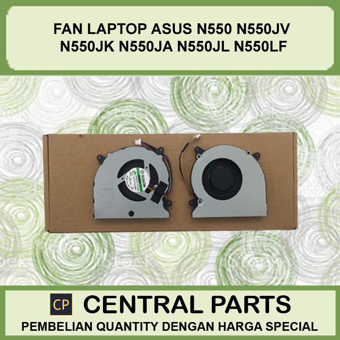 พัดลม Asus N550JV N550JK N550JA N550JL N550LF N550