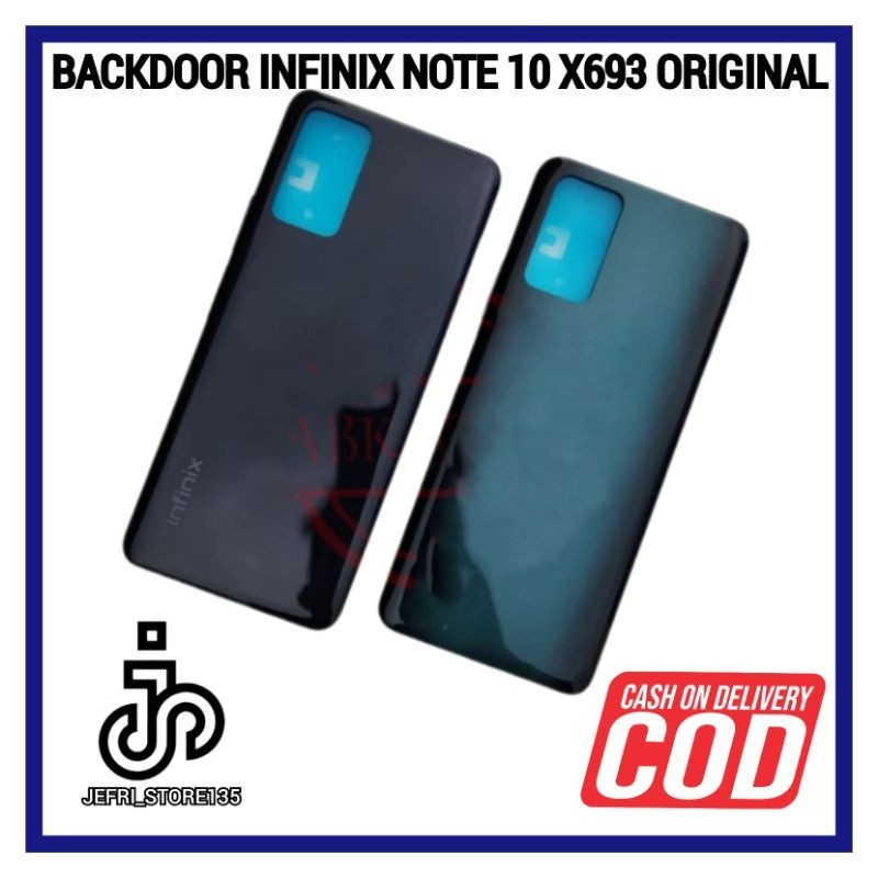 BACKDOOR ฝาหลังฝาหลัง HOUSING INFINIX NOTE 10 X693 ต้นฉบับ