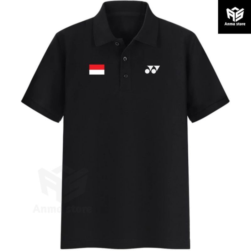Yonex เสื้อโปโล คอปก สไตล์อินโดนีเซีย
