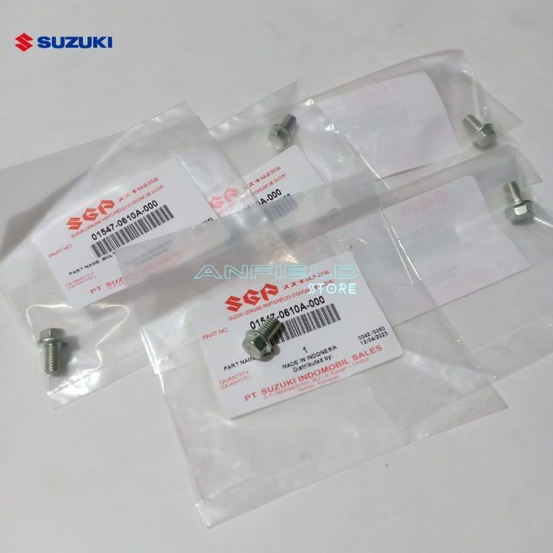 Suzuki NEX ที ่ อยู ่ LET 'S ORIGINAL SGP 1 ชิ ้ น Crank Gear Cover Plate Cover Bolt