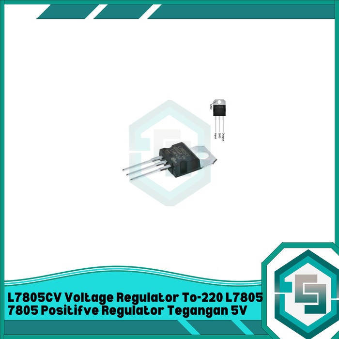 L7805CV VOLTAGE REGULATOR TO-220 L7805 7805 POSITIVEVE REGULATOR 5V