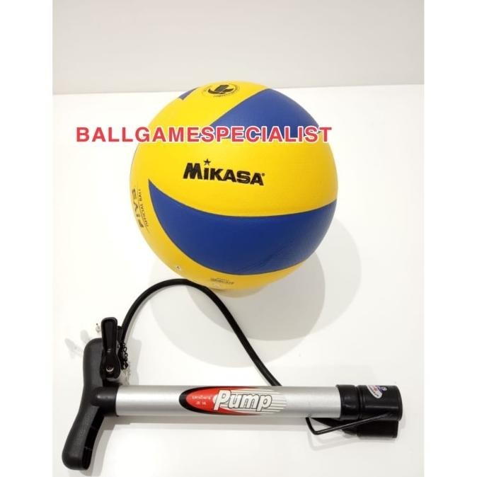 Mikasa Mva 310 330 Pu Volleyball + ปั ๊ มเหล ็ ก