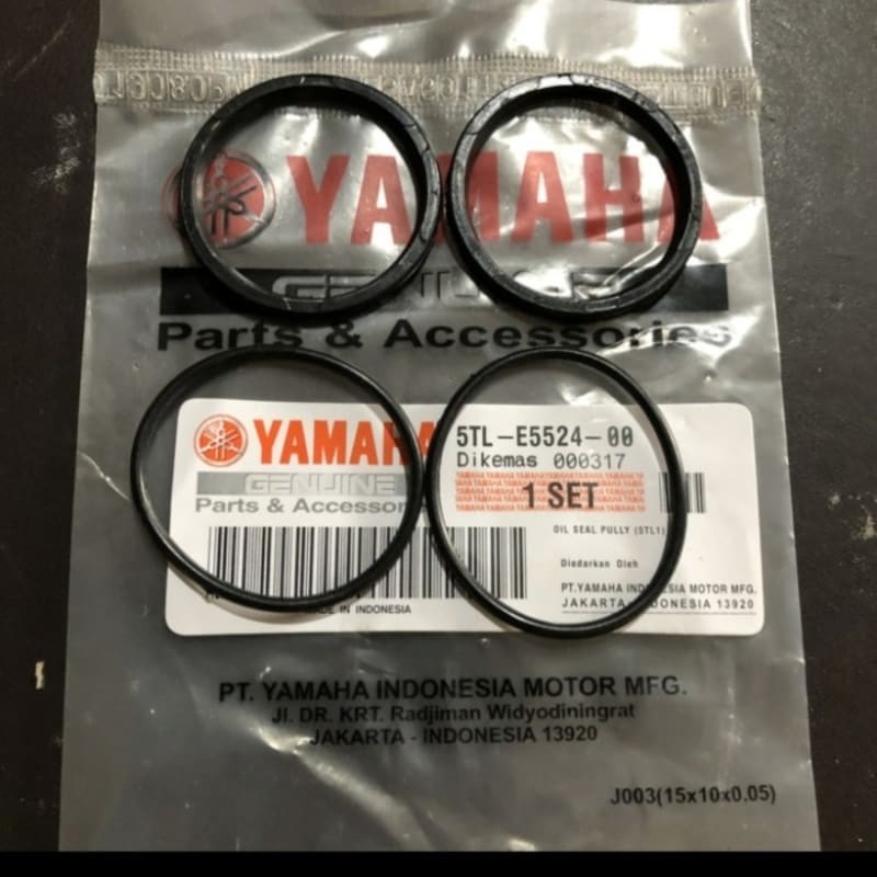 ซิลซีลน้ํามัน Pully Oring CVT ชุด Yamaha Mio Mio Soul Nouvo Fino 5TL