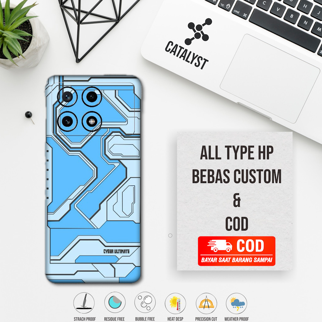 Poco X6 Pro 5g Fullbody Skin - ซื้อ 1 แถม 2 - cyber Ultimate V3 รหัส F4WW