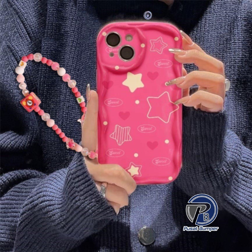 Gl047 Premium Case Melting Little Star สร้อยข้อมือ Softcase/ปลอก Hp สําหรับ Xiaomi Redmi 15 A5 MI 14