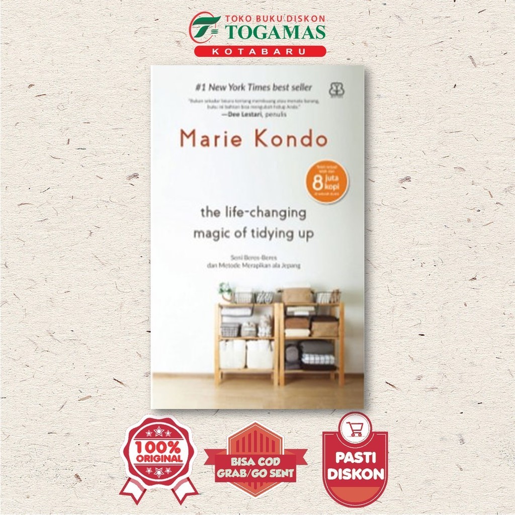 The Life-Change Magic Of Tidying Up (Republish) - Marie Kondo
