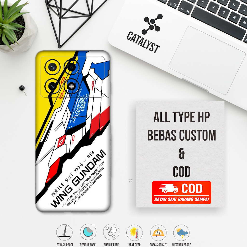 Garskin Skin Poco X6 Pro Fullbody Gundam Series ซื้อ 1 แถม 2 - ปรับแต่ง - IF1 Motif