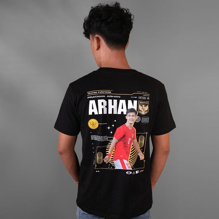 Arhan Pratama Streetwear เสื้อยืดทีมชาติ Streetwear เสื้อยืด Combed 24S เสื้อยืด