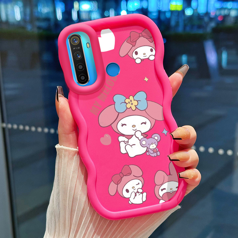 HP เคสโทรศัพท์สําหรับ Realme 5 5i 5s 6i 7i C17 C15 C2 C2s OPPO A1K กรณีรูปแบบเคสโทรศัพท์ Macaron สี 