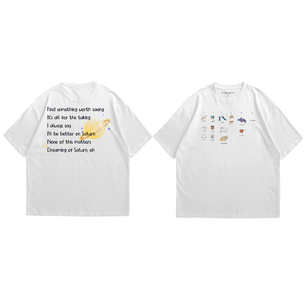 Sza Saturn Be Better On Saturn Lumieres Le Noir I Cotton Combad 24s I Premium Kaos