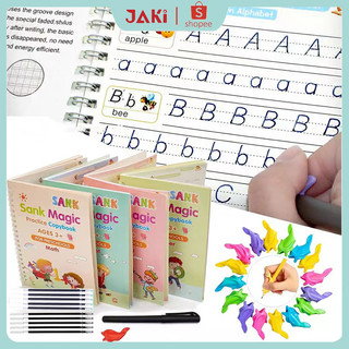 JAKI Buku Ajaib Belajar Menulis Anak Latihan Menghitung Menggambar Tulis Dan Practice Writing Book