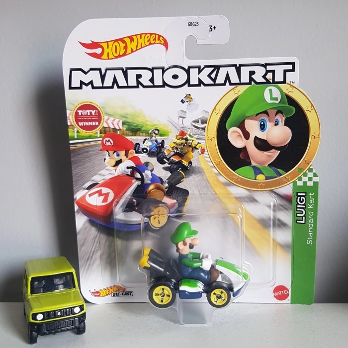 Hot WHEELS MARIO KART ORIGINAL - LUIGI