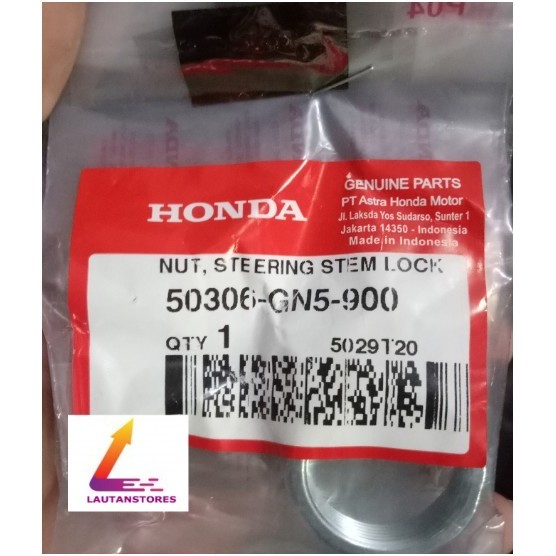 50306-gn5-900 Top Comstiur Nut Honda Duck Matic Rare Item