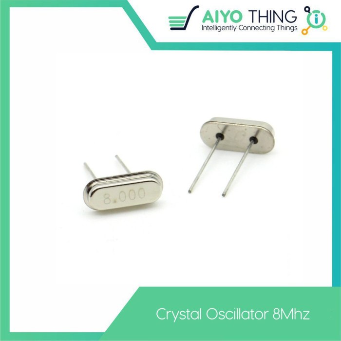 Crystal 8MHz XTAL 8 MHz Crystal Oscilator 8000 KHz HC-49
