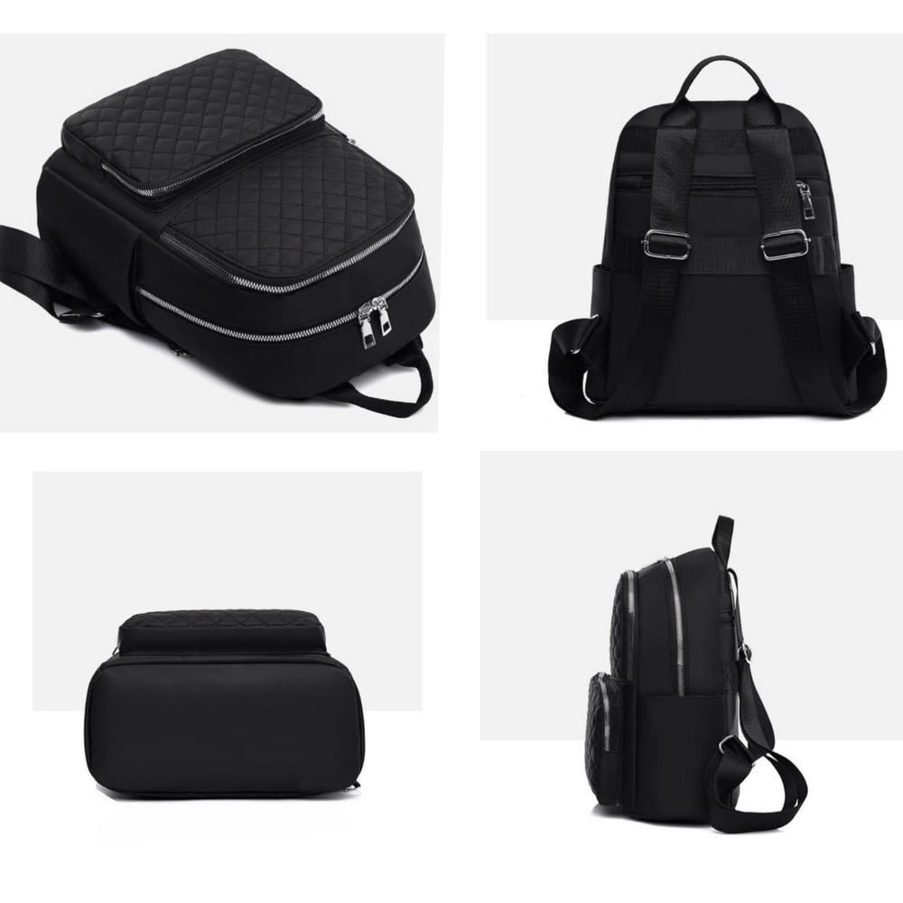 [ BKS ] PREMIUM BLACK WATERPROOF กระเป๋าเป้ผู้หญิงเกาหลี SINALOA TA464B5 PREMIUM SCHOOL CARRYING BAC